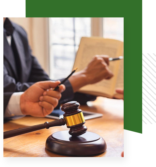 Judge Gavel on a table